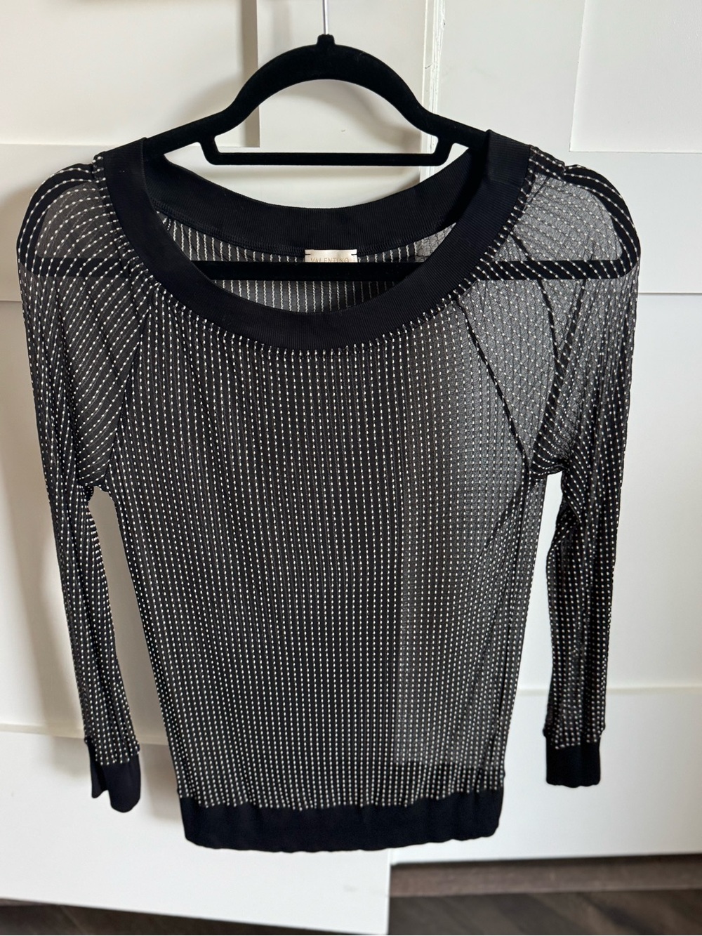 Valentino sheer Top
